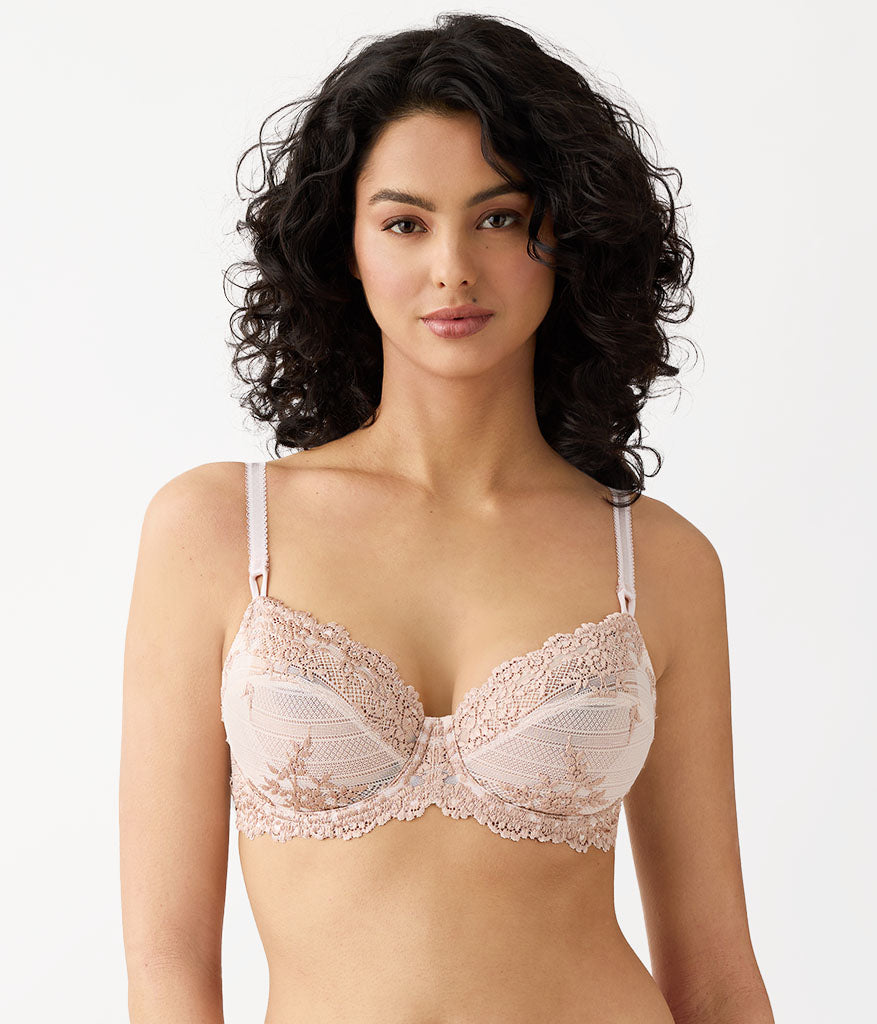 Wacoal Embrace Lace® Underwire Bra - Angel Wing/Rose Dust