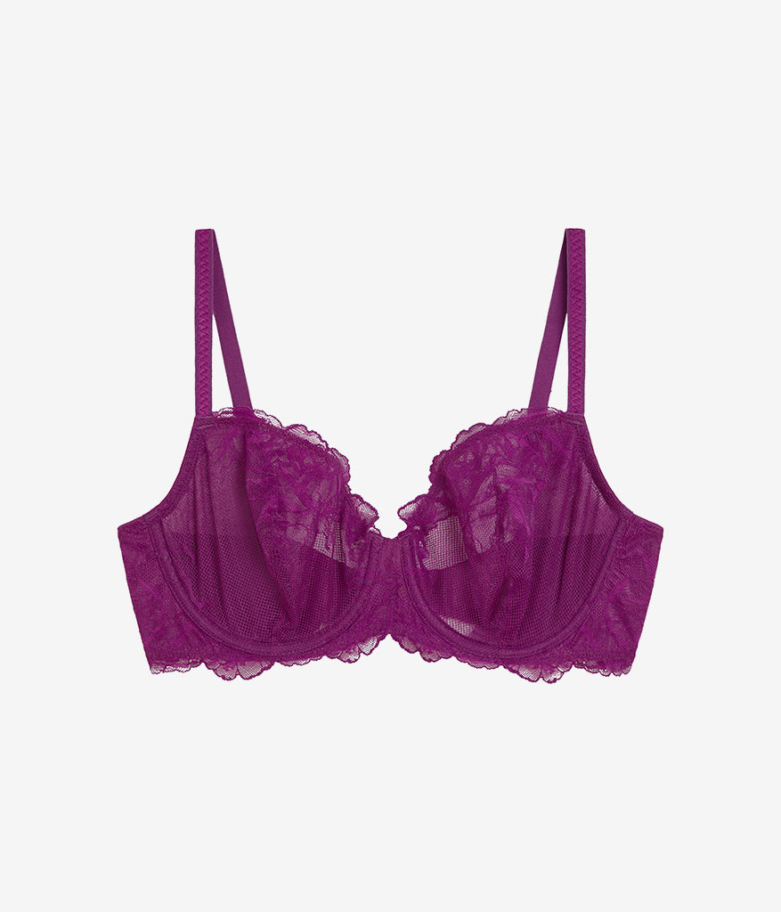Wacoal Vivid Attraction Underwire Bra - Dark Purple