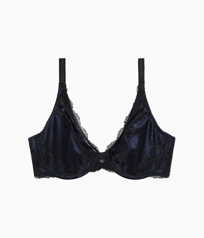 Wacoal Modern Affair Plunge Underwire Bra - Night Sky/Black