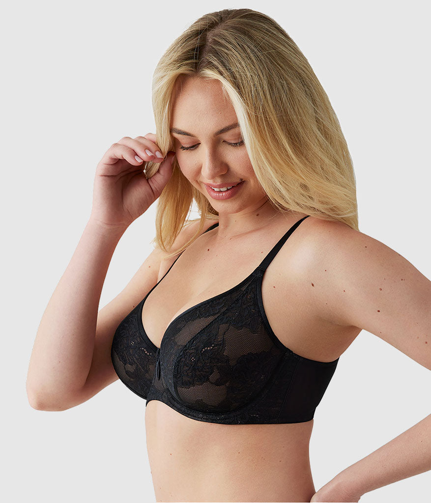 Wacoal Full Bloom Underwire Bra - Black