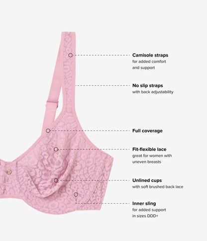 Wacoal High Bar™ Underwire Bra - Lilas