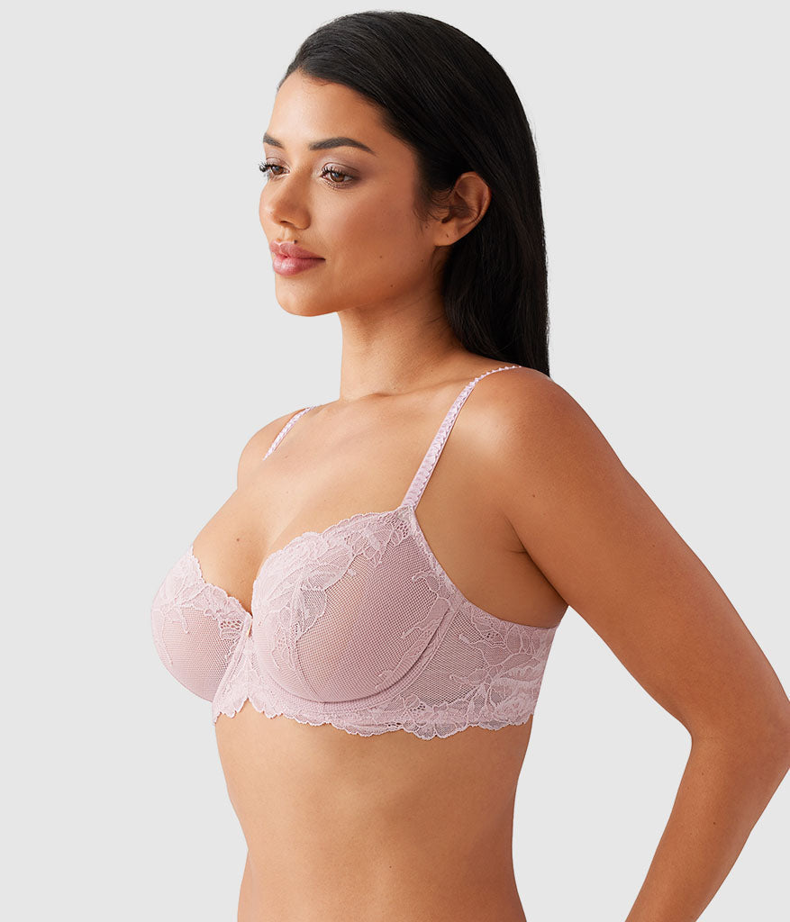 Wacoal Vivid Attraction Underwire Bra - Woodrose