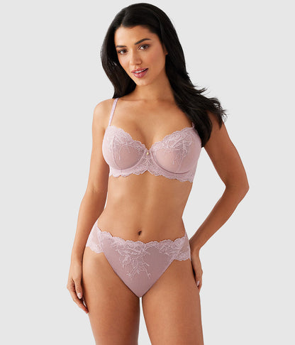 Wacoal Vivid Attraction Underwire Bra - Woodrose