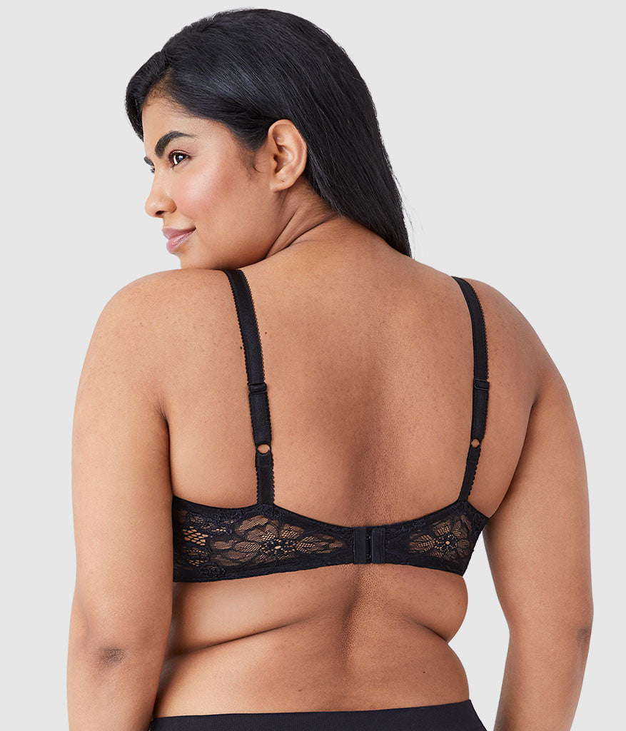 Wacoal French Garden Seamless Underwire T-Shirt Bra - Black
