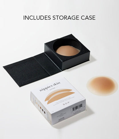 Wacoal Nippies Adhesive Nipple Covers - Extra Coverage - Espresso