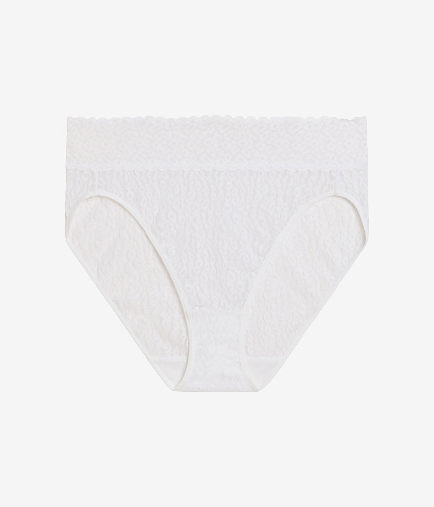 Wacoal High Bar™ Hi Cut - White