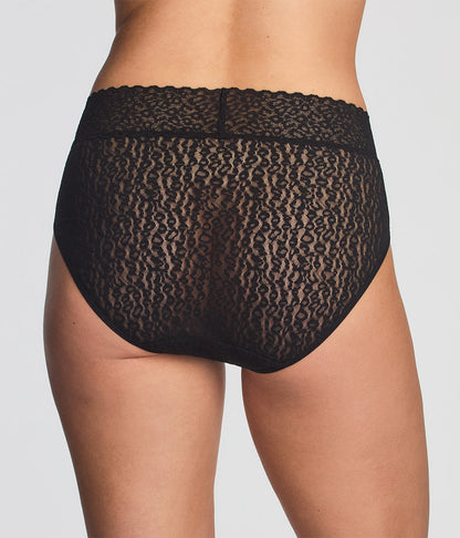 Wacoal High Bar™ Hi Cut - Black