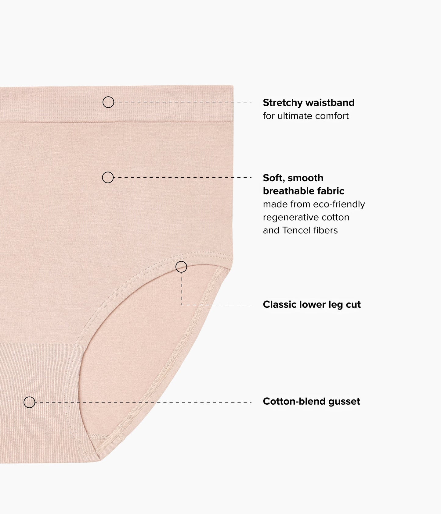Wacoal B-Smooth® Natural Brief - Roebuck