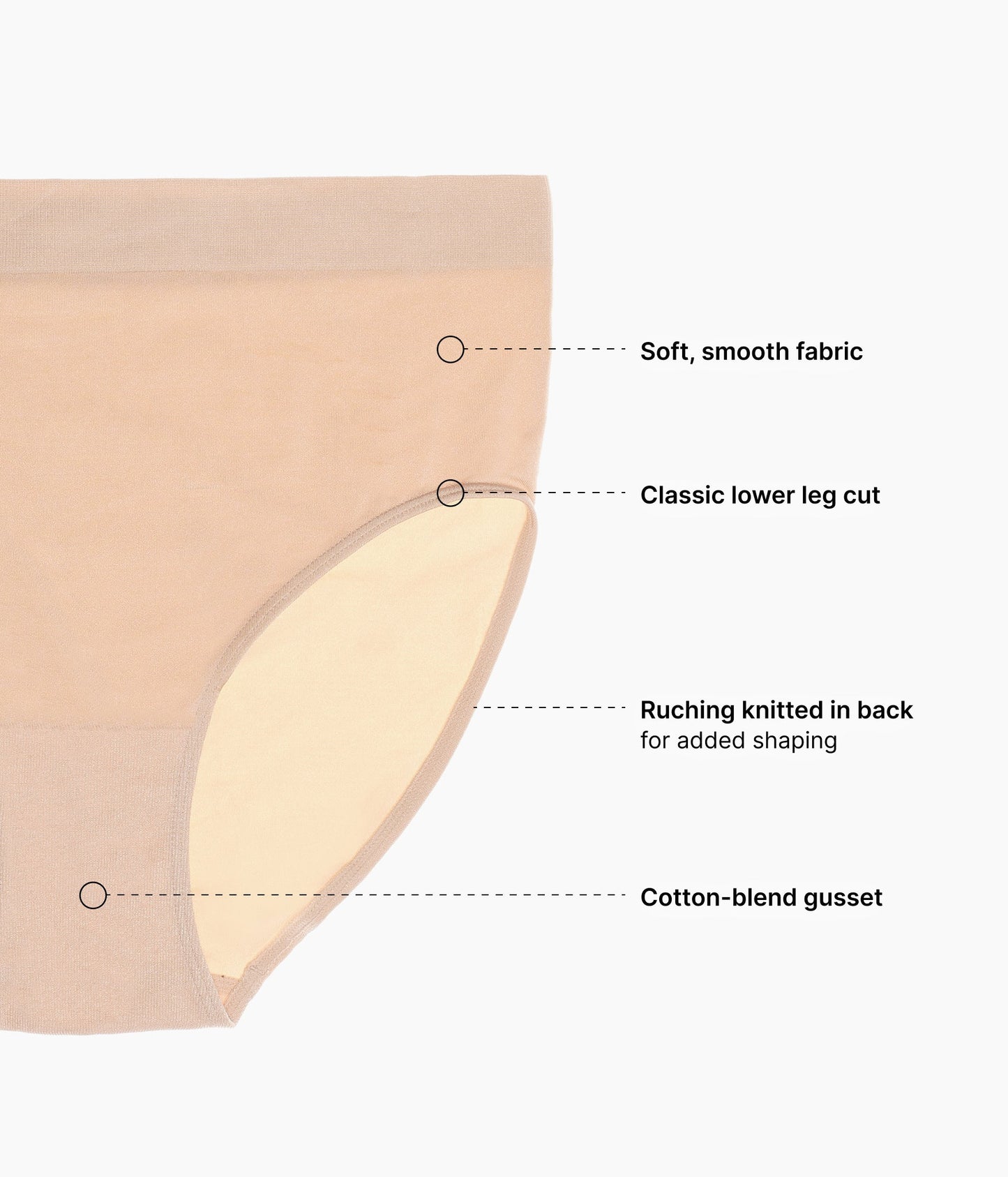 Wacoal B-Smooth® Seamless Brief - Sand