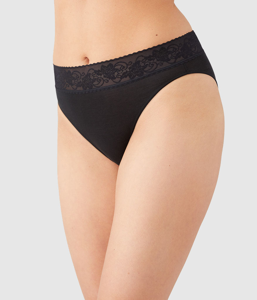 Wacoal Comfort Touch Hi-Cut - Black