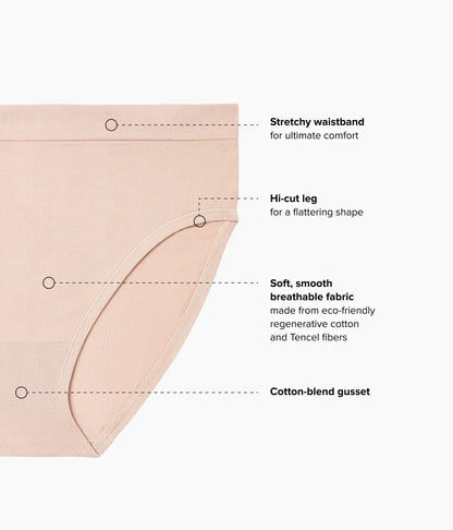 Wacoal B-Smooth® Natural Hi-Cut - Roebuck