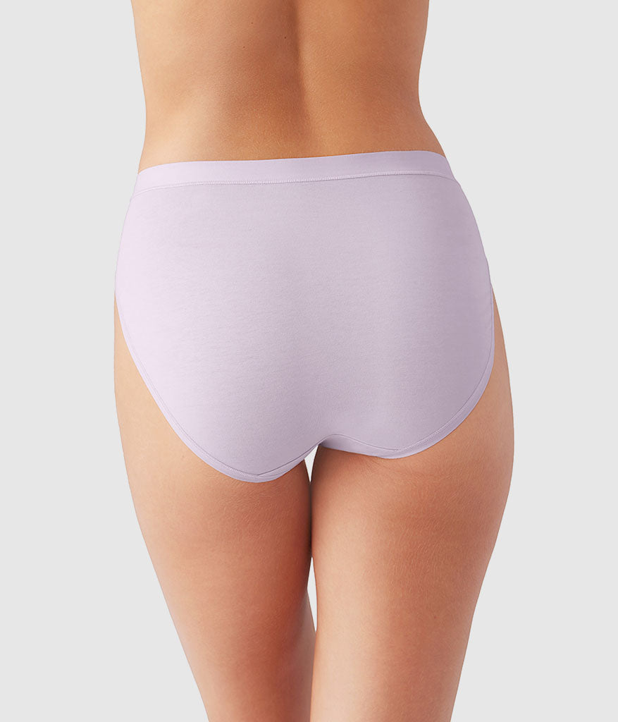 Wacoal Understated Cotton Hi-Cut - Orchid Hush