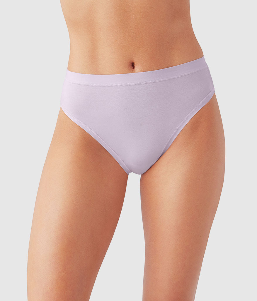 Wacoal Understated Cotton Hi-Cut - Orchid Hush