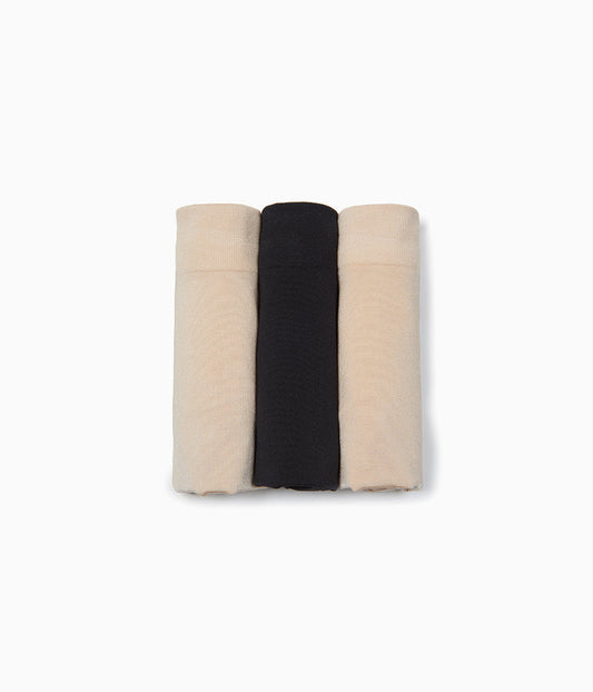 Wacoal B-Smooth® Packaged Hi-Cut - Sand/Sand/Black