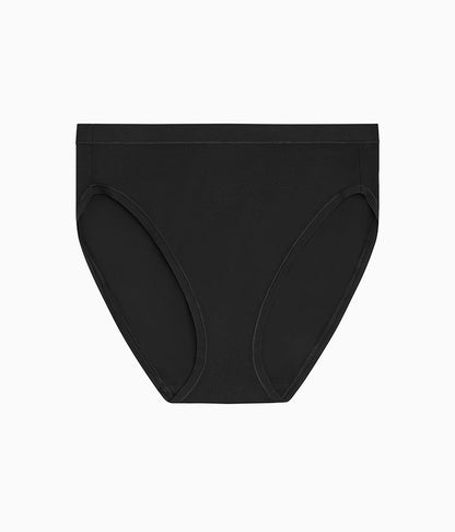 Wacoal Understated Cotton Hi-Cut - Black