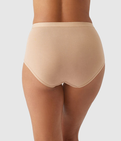 Wacoal Understated Cotton Brief - Praline