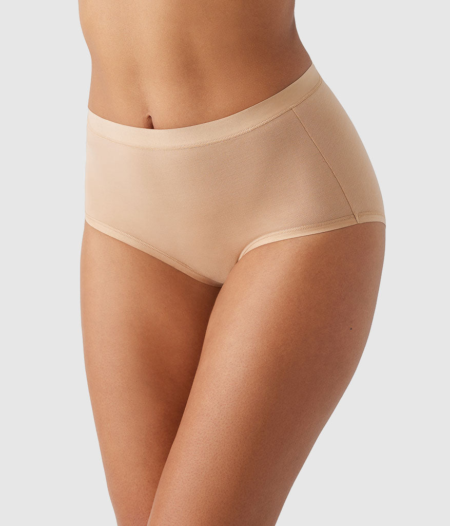Wacoal Understated Cotton Brief - Praline