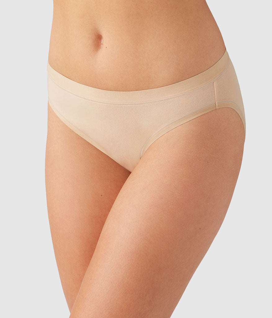 Wacoal Understated Cotton Bikini - Sand