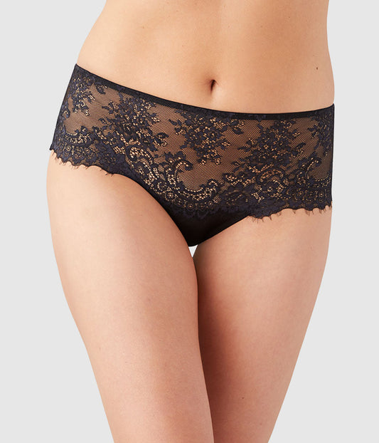 Wacoal Center Stage Bikini - Black/Graphite