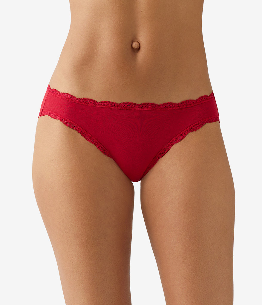 Wacoal Inspired Eyelet Bikini - Chili Pepper Red