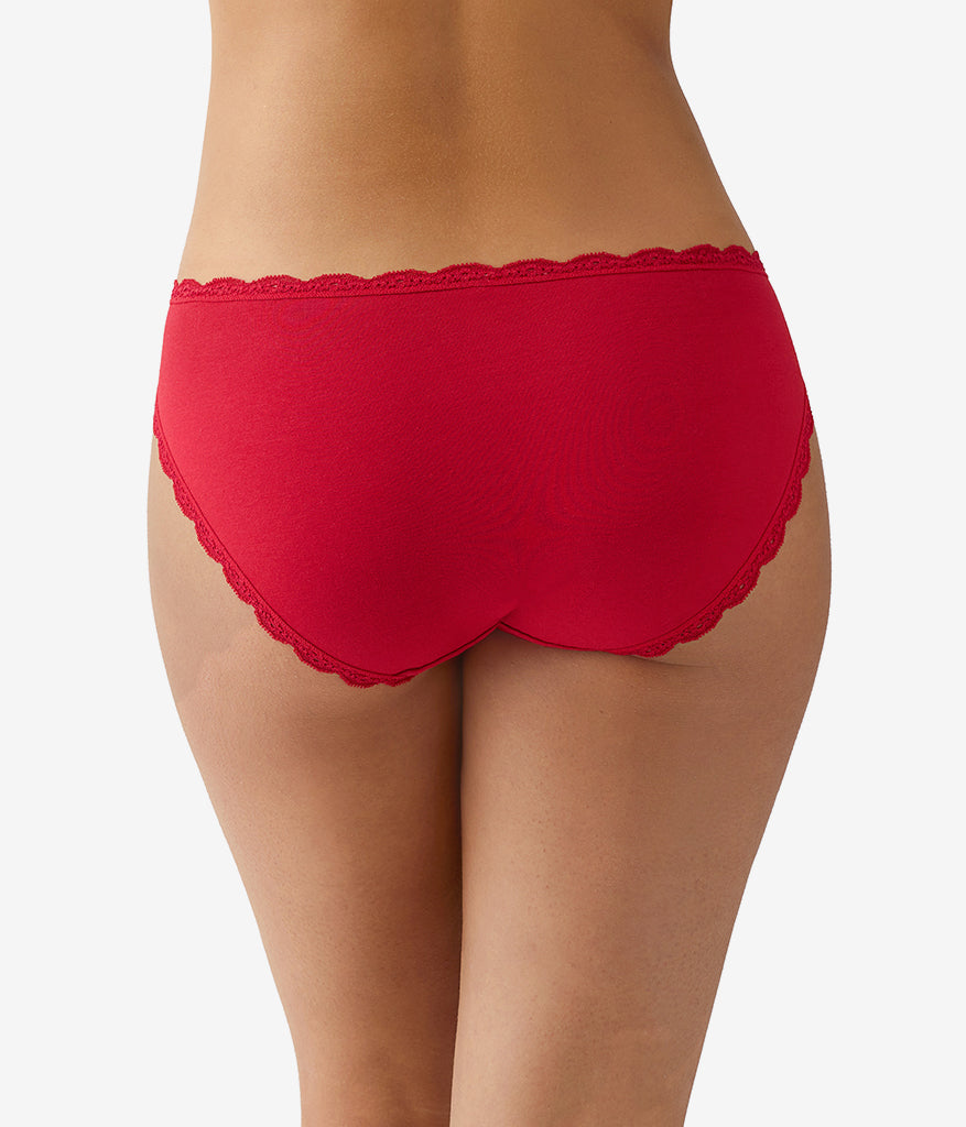 Wacoal Inspired Eyelet Bikini - Chili Pepper Red