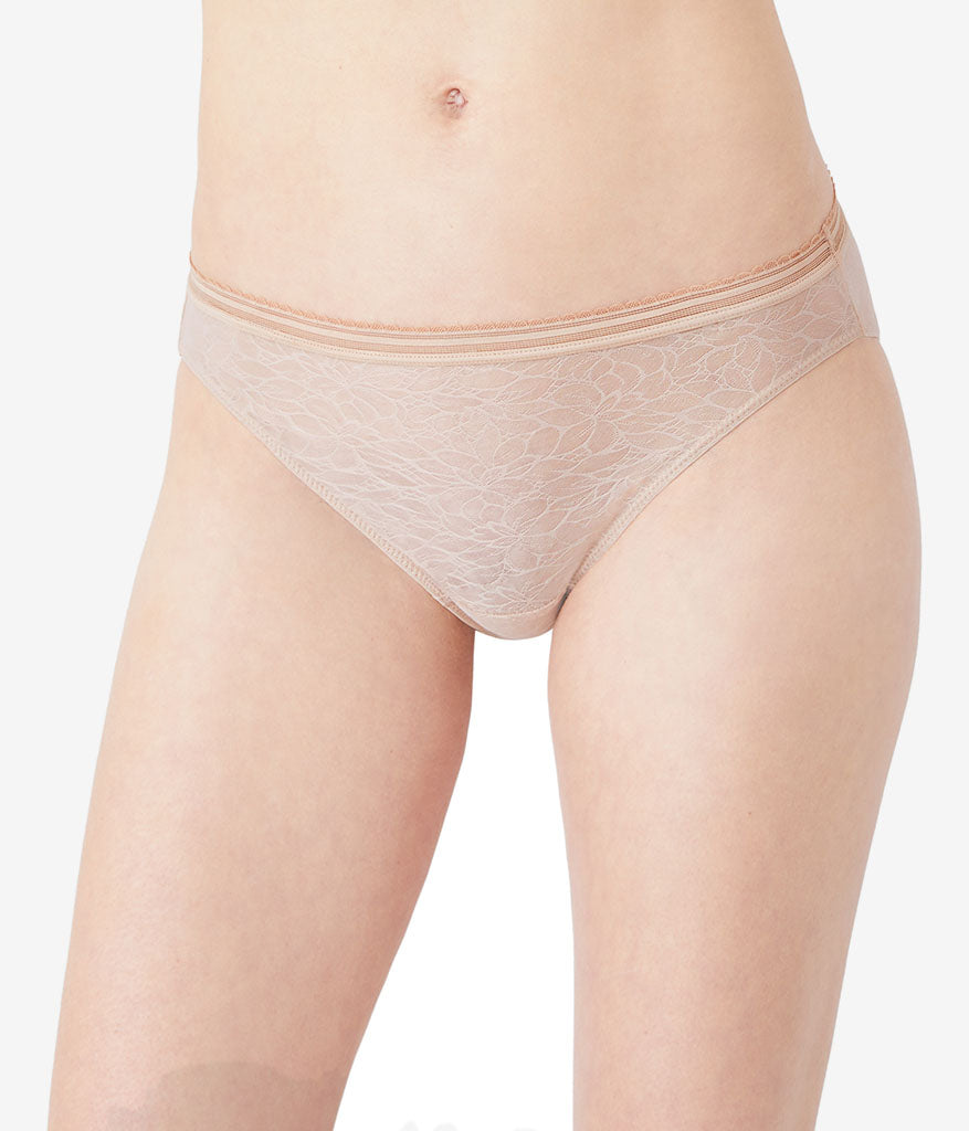 Wacoal Etched in Style Bikini - Au Natural