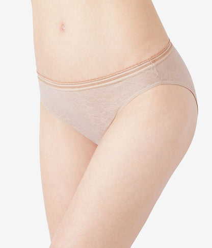 Wacoal Etched in Style Bikini - Au Natural