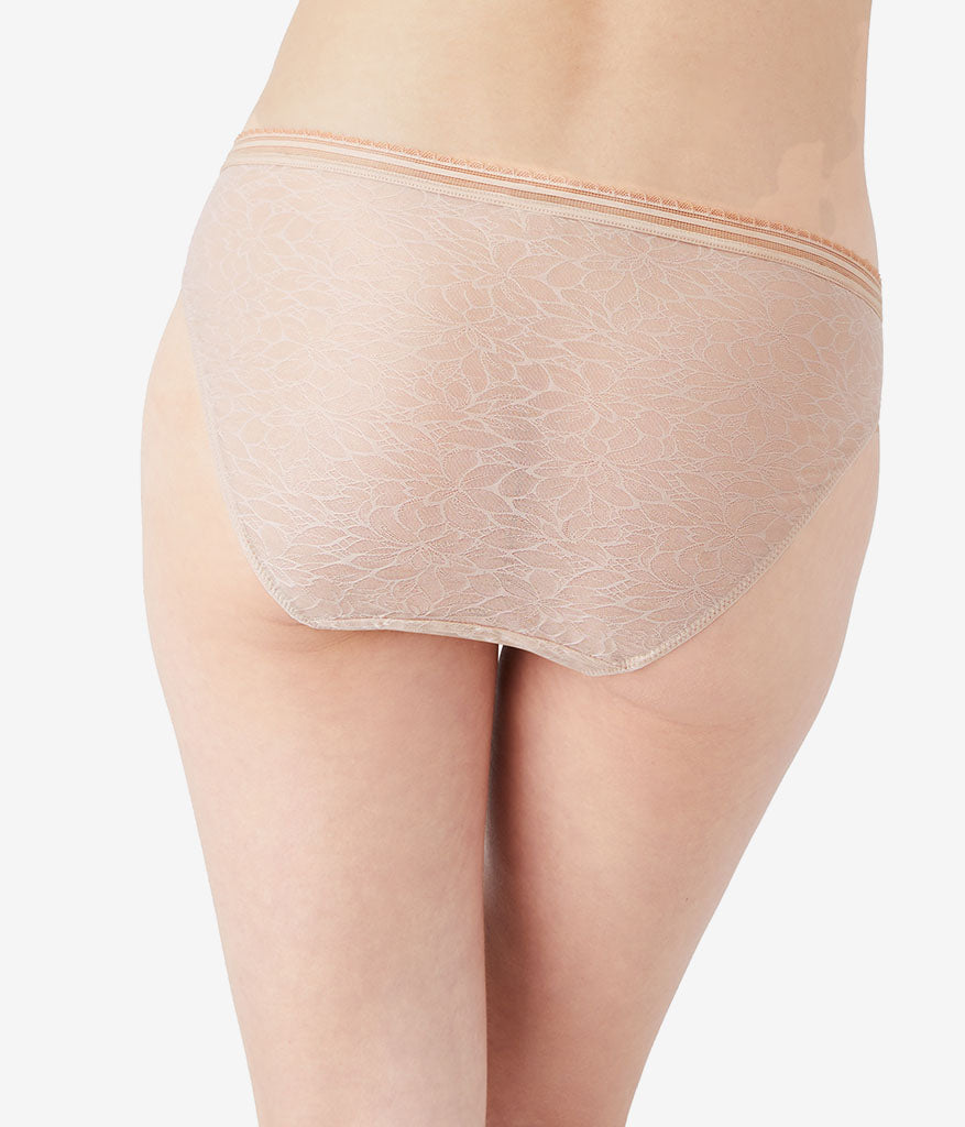 Wacoal Etched in Style Bikini - Au Natural