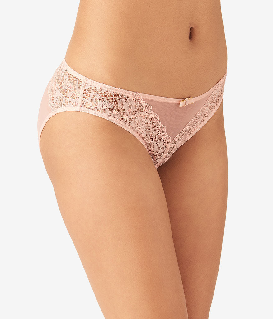 Wacoal Lace Encounter Bikini - Rose Smoke