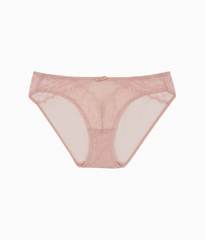 Wacoal Lace Encounter Bikini - Rose Smoke