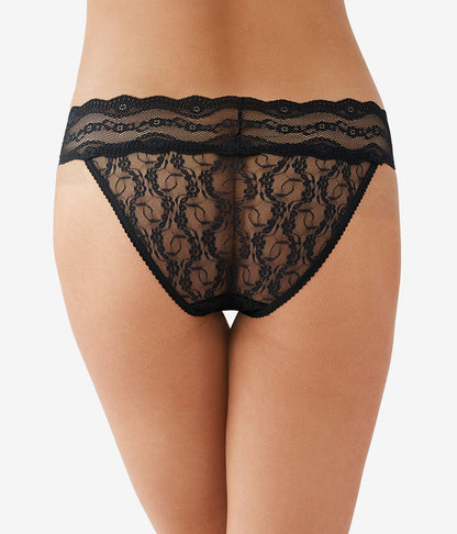 Wacoal Lace Kiss Bikini Panty Pack - Rose Smoke/Au Natural/Night