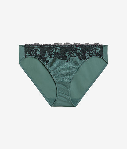 Wacoal Modern Affair Bikini - Silver Pine/Black