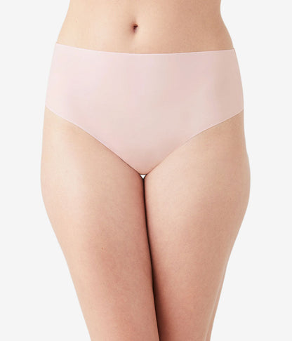 Wacoal b.bare Hi-Waist Thong - Rose Smoke