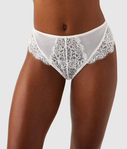 Wacoal It's On Hi-Waist Thong - Sea Salt