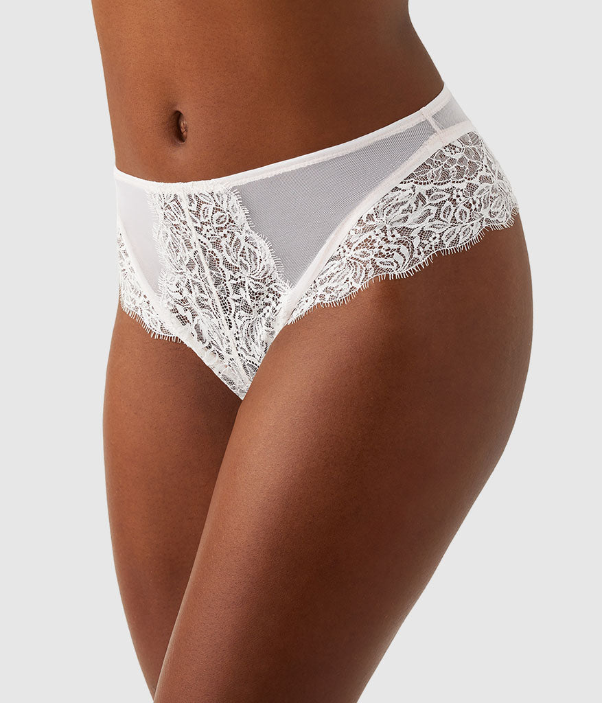 Wacoal It's On Hi-Waist Thong - Sea Salt