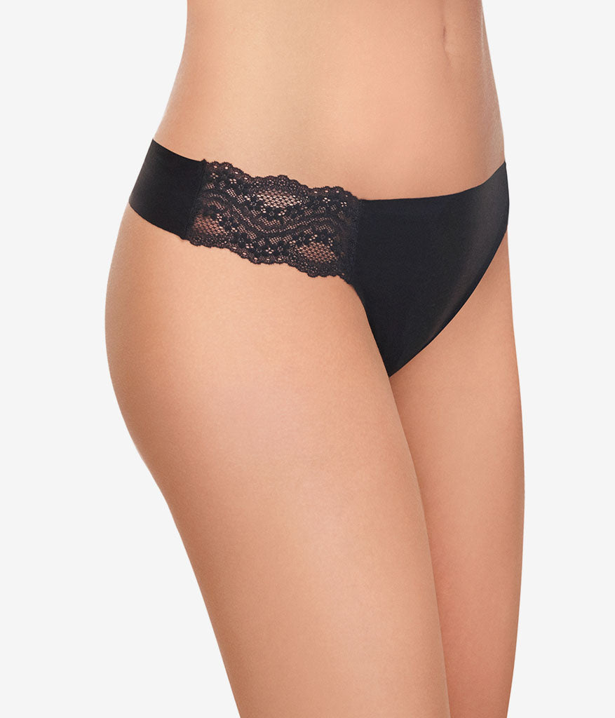 Wacoal b.bare Thong Panty Pack - Au Natural/Au Natural/Night