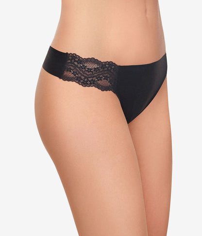 Wacoal b.bare Thong Panty Pack - Au Natural/Au Natural/Night