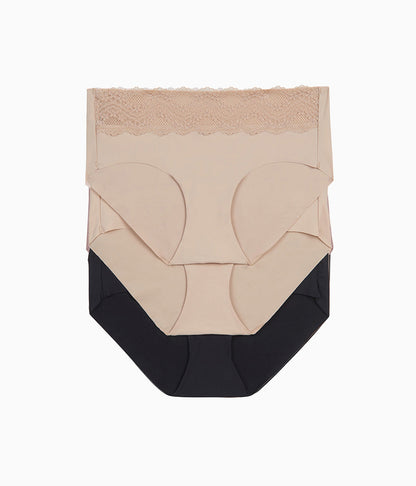Wacoal b.bare Hipster Panty Pack - Au Natural/Au Natural/Night
