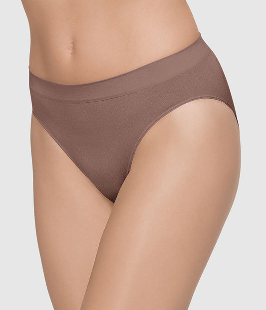 Wacoal B-Smooth® Seamless Hi-Cut - Deep Taupe