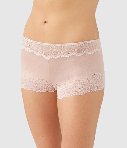 Wacoal Modern Affair Boyshort - Rose Dust/Angel Wing