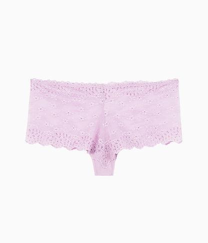 Wacoal Inspired Eyelet Boyshort - Lavender Herb