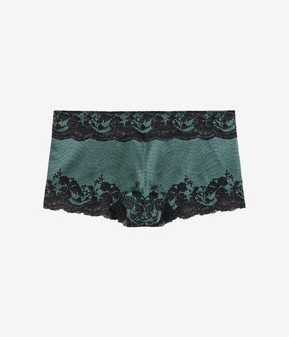 Wacoal Modern Affair Boyshort - Silver Pine/Black