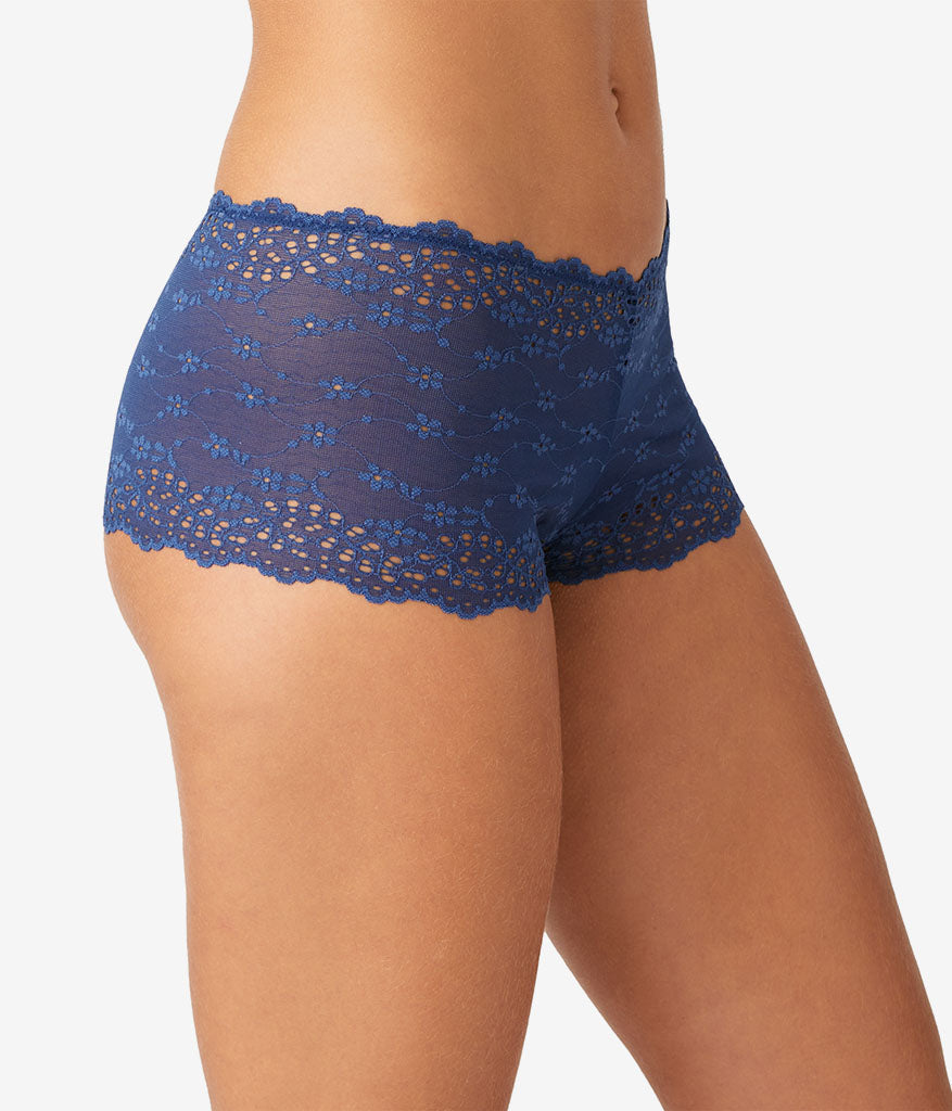 Wacoal Inspired Eyelet Boyshort - Oceana