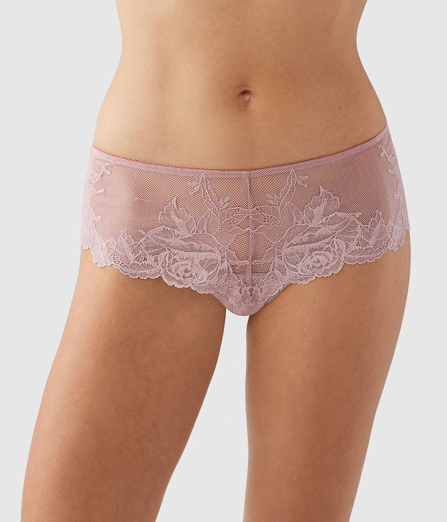 Wacoal Vivid Attraction Tanga - Woodrose