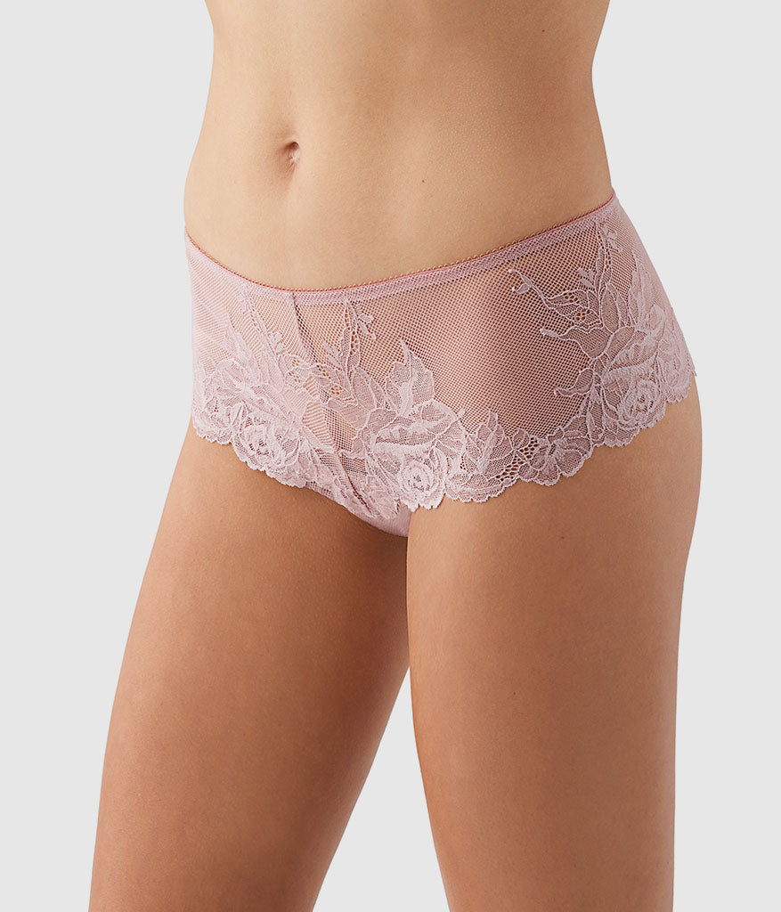 Wacoal Vivid Attraction Tanga - Woodrose