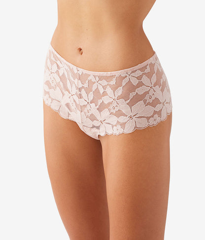 Wacoal Feeling Famous Tanga - Rose Smoke/White
