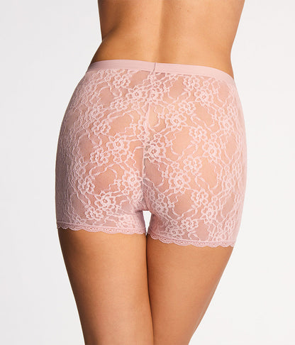 Wacoal Effortlessly Lace Shorty - Blush Pink