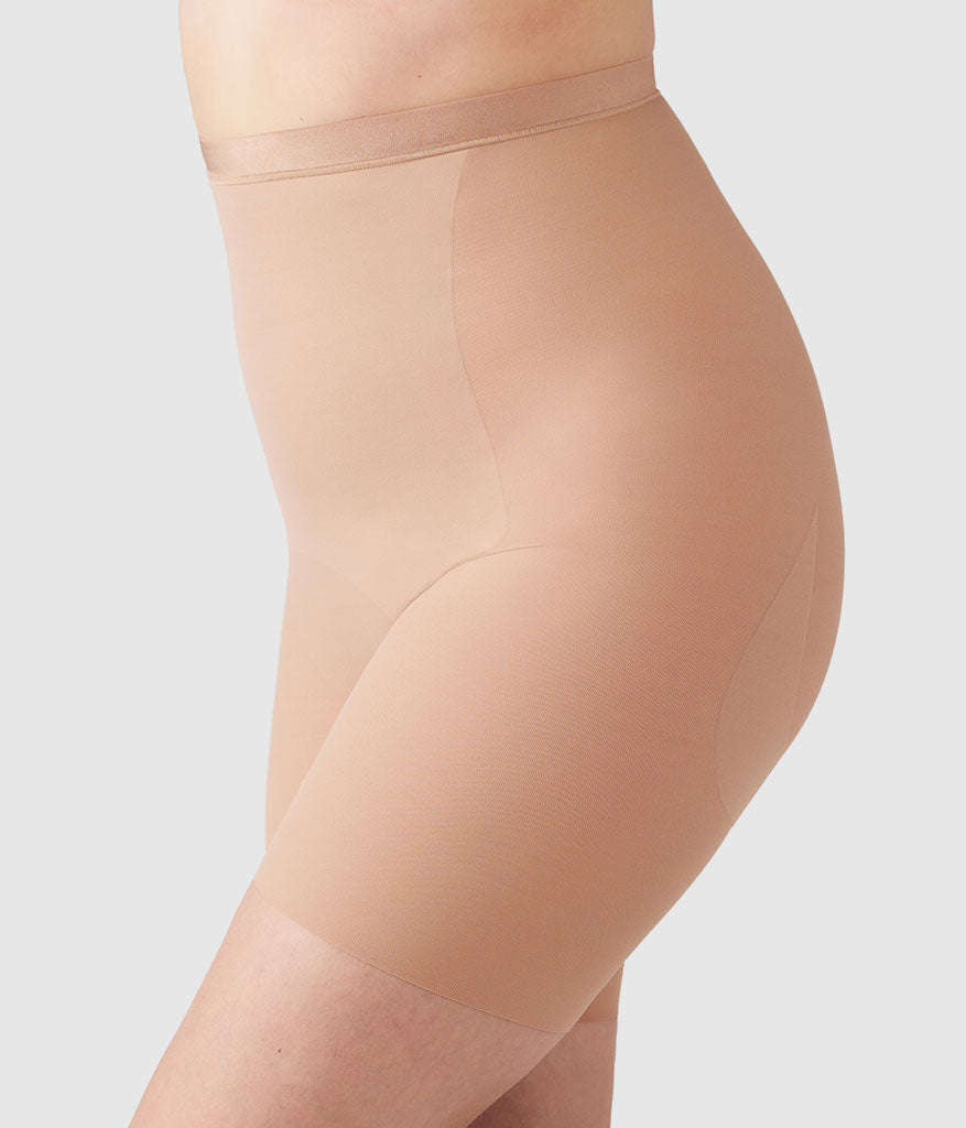 Wacoal Shape Revelation® Straight Hi-Waist Thigh Shaper - Praline