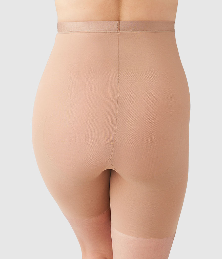 Wacoal Shape Revelation® Straight Hi-Waist Thigh Shaper - Praline