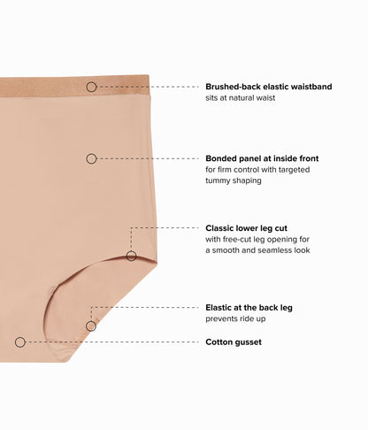 Wacoal Shape Revelation® Straight Shaping Brief - Praline